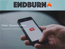 Tablet Screenshot of endburn.com